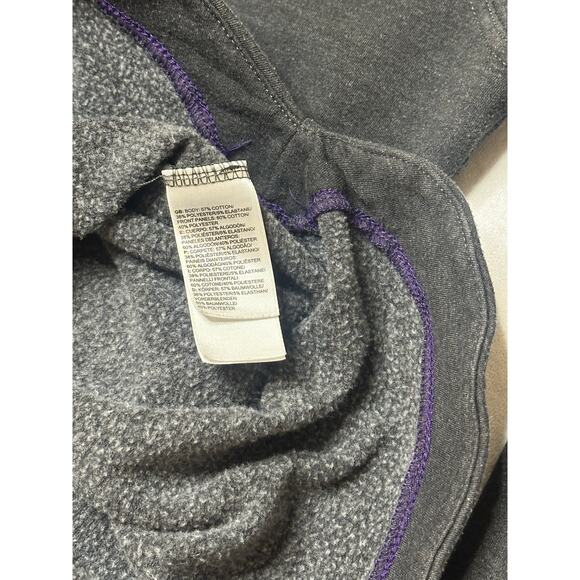 The North Face Women’s Full Zip Quilted Fleece Hoodie Jacket Small Gray - Picture 5 of 5